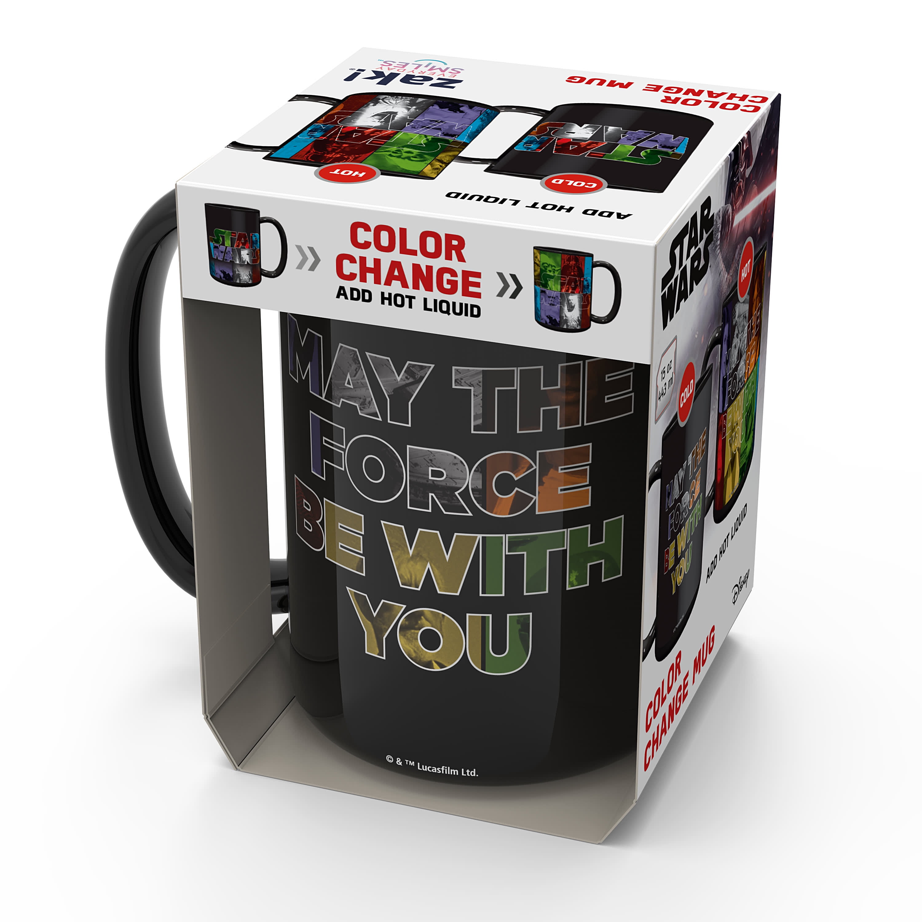 Star Wars Color Changing Coffee Cup Mug by Zak! BUY 2 GET 10% OFF