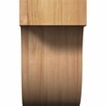 thumbnail image 2 of 3 1/2"W x 6"D x 6"H Del Monte Smooth Corbel, Western Red Cedar, 2 of 9