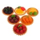 thumbnail image 2 of 6 tartas de huevo realistas, tartas de fruta artificiales, modelo de postre falso, juguete de cocina, comida de imitación, accesorios de fotos para exhibición en tiendas de cocina y hogar, 2 of 8