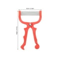 thumbnail image 2 of Luxshiny Upper Lip Hair Removal for Women Facial Hair Remover Spring Red 1 Set, 2 of 8