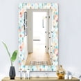 thumbnail image 2 of DESIGN ART Designart 'Pastel Dreams 5' Modern Mirror - Vanity Printed Mirror 27.6 in. wide x 39.4 in. high, 2 of 4