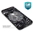 thumbnail image 3 of LG V40 ThinQ Case, Kaesar Hybrid Dual Layer Slim Bling Glitter Sparkle Graphic Shockproof Impact Resistant Protective Cover Case for LG V40 ThinQ (Black Marble Mandala), 3 of 5