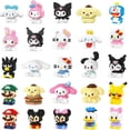 thumbnail image 2 of Sanrio-bloques de construcción de Hello Kitty para niños, juguete de Navidad, Mini figuras de Anime, Kuromi, modelo de muñeca de Disney, regalo, nuevo, 2 of 2