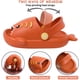 thumbnail image 2 of Zuecos de jardín para niños y niñas, livianas, con punta abierta, para playa, piscina, toboganes, sandalias para bebés pequeños, lindos dibujos animados, tiburón, zapatillas de ducha Sincero Hogar, 2 of 7