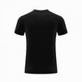 thumbnail image 4 of NIEWTR Mens T-Shirts Short Sleeve Crew Neck T Shirts for Man, Cotton Blend Plain Novelty Men's T-Shirts（Black,XL), 4 of 5