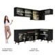 thumbnail image 5 of Madesa Gabinete de Cocina Integral Completa de Esquinero 332 cm Reims Negro 02, 5 of 7
