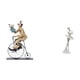 thumbnail image 1 of Colección de figuras de bailarina payasa. Escultura moderna de una bailarina. Adorno artístico para mesa, escritorio, dormitorio u oficina. Regalo ide, 1 of 8
