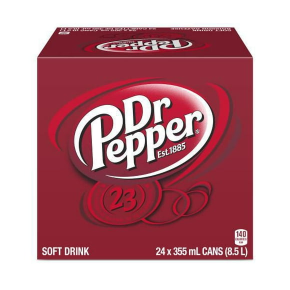 Dr Pepper* – 24 canettes de 355 ml 24x355mL