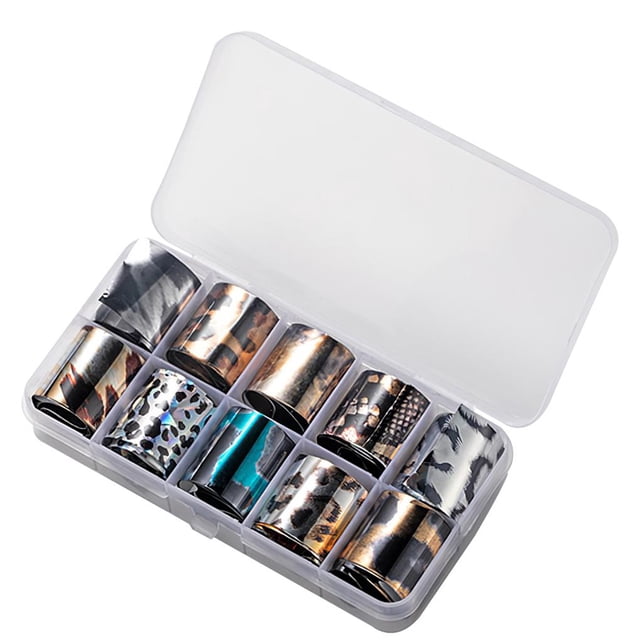 Juego De Pegatinas Para Uñas De 10 Uds., Diseño Delicado, Pegatina Para Decoración De Uñas Autoadhesiva, Decoración Para Manicura Diy Para Mujeres Y Niñas Cateissary CE003202-03