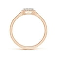 thumbnail image 2 of ANGARA Natural Cushion Composite Diamond Halo Ring in 14K Rose Gold for Women (Size-2.8mm| Color-I-J| Clarity-I1-I2) | April Birthstone, Anniversary, Jewelry Gift for Women | Natural Diamond Ring, 2 of 9