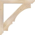 thumbnail image 3 of Ekena Millwork 3 1/2"W x 38"D x 38"H Balboa Slat Smooth Bracket, Douglas Fir, 3 of 4