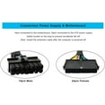 thumbnail image 2 of 2X 24 Pin to 14 Pin ATX PSU Main Power Adapter Braided Sleeved Cable for for PC and Servers 12-Inch(30cm), 2 of 7