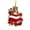 D, variant on EWASWON Cute Christmas Dog Ornament - Acrylic Hanging Decor for Christmas Tree, Holiday Parties & Home Decoration