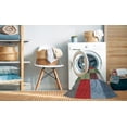 thumbnail image 2 of Ahgly Company Machine Washable Indoor Square Transitional Sepia Brown Area Rugs, 7' Square, 2 of 7