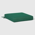 thumbnail image 4 of SSyao Outdoor Patio Furniture Chair Cushions, Set of 2 Square Seat Pads, 20" x 19" Weather-Resistant Cushions for Garden, Porch, Deck, or Balcony Seating, Green, 4 of 5