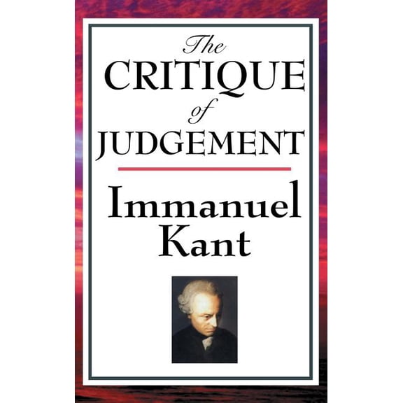 The Critique of Judgement, (Hardcover)