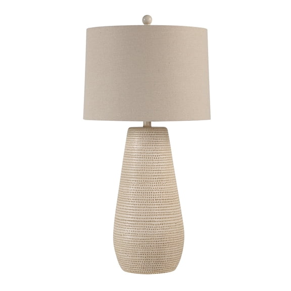 Everren Lanikai 31.5" Height Table Lamp, Cream