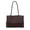Coffee, variant on Large Capacity Shoulder Bag For Women Stylish Minimalist Tote Handbag Design Purse Spacious Work Bag