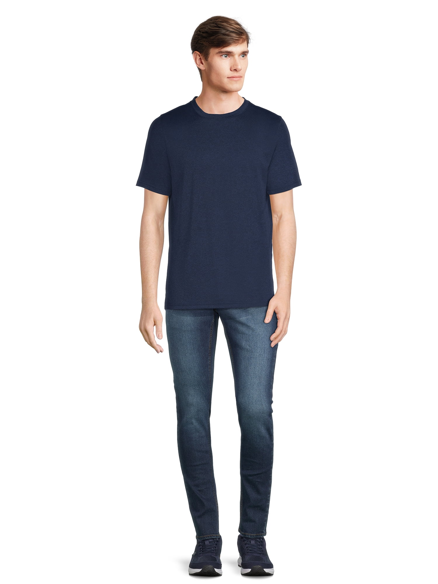 Athletic Works Men's Core Performance Active Jersey T-Shirt, Sizes S-3XL