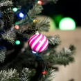 thumbnail image 2 of Esferas Navideñas Artesanales Caramelo Varios Colores 12 Pza, 2 of 8