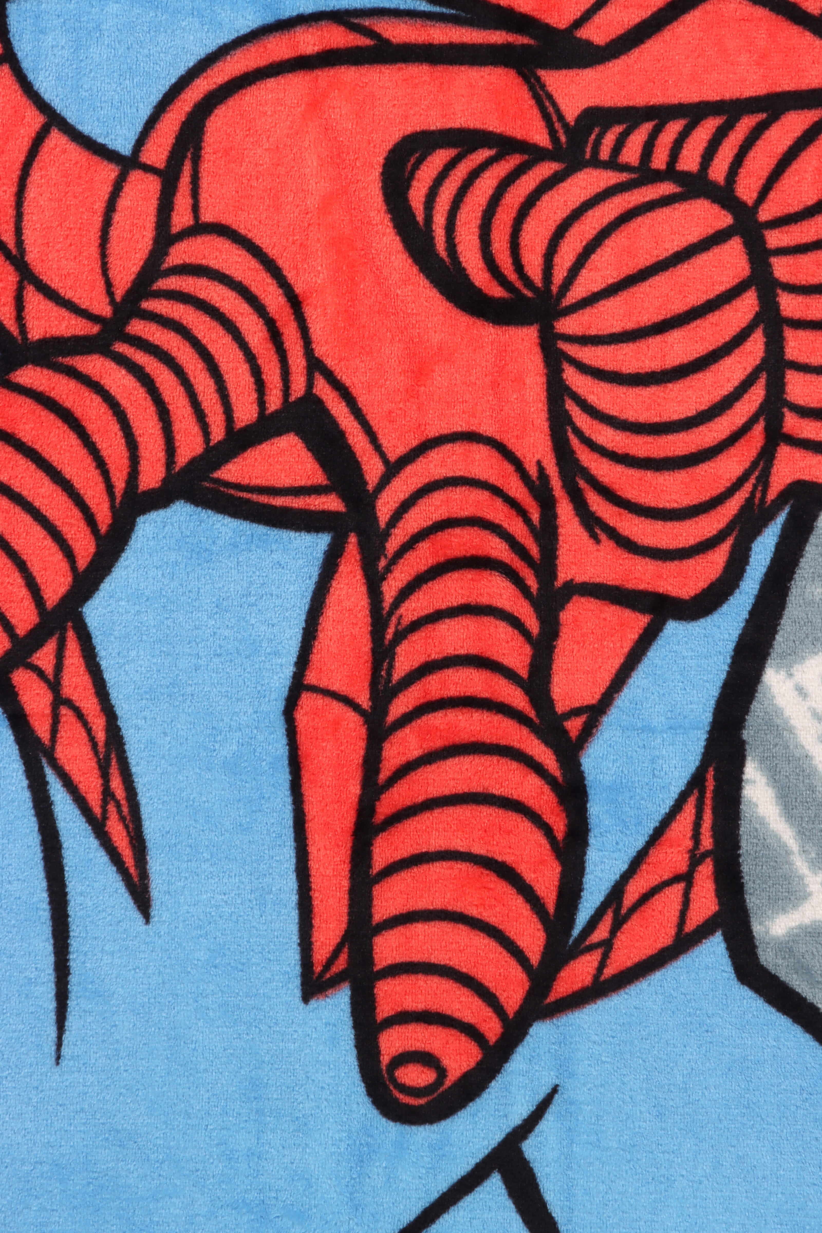 The Amazing Spider-Man Kids Throw Blanket, Polyester Silk Touch, Navy, Marvel, 62" x 90"