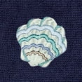 thumbnail image 4 of Authentic Hotel and Spa  Turkish Cotton Aaron 3PC Embellished Towel Set Marine, 4 of 5