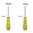 thumbnail image 1 of Wuhu Qifei 3.8mm 4.5mm Security Screwdriver Repair Tool Set Yellow, 1 of 10