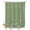 Forest Green, variant on Split Shower Curtain for Transfer Bench, Turquoise Burlap Texture Fabric Shower Curtains for Bathroom, Farmhouse Vintage Aqua Tub Sliding Transfer Bench Waterproof Bath Curtains 72"x78"