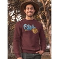 thumbnail image 2 of Oktoberfest Blue And Orange Sweatshirt Men -Image by Shutterstock, Male XX-Large, 2 of 4