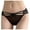 Black, variant on XMMSWDLA Women Lace Panties Underwear G-String Thongs Lingerie Bikini Brief Wine Free Size Period Underwear for Women
