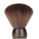 thumbnail image 1 of Cepillo para el cuello con cerdas de fibra suave y mango de madera para la limpieza profesional del cabello de barberos., 1 of 5