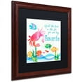 thumbnail image 2 of Trademark Fine Art "Crab" Canvas Art by Lisa Powell Braun, Black Matte, Wood Frame, 2 of 4