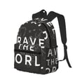 thumbnail image 2 of Fotbe Travel The World1 Lightweight Casual Laptop Backpack for Men and Women, Daily use Waterproof backpack, Backpack for College, 2 of 8