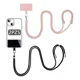 thumbnail image 1 of 2 Correa Para Celular Cuerpo Cruzado Ajustable Negro+rosa, 1 of 8