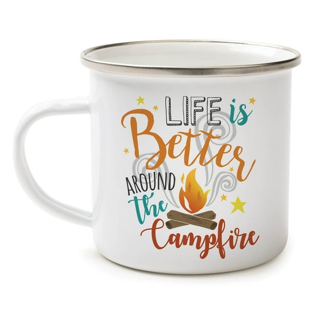 Around The Campfire Personalized Camp Mug Walmart Com Walmart Com