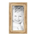 thumbnail image 2 of ArtToFrames 5" x 10" Honey Picture Frame, 5x10 inch Brown MDF Poster Frame (WOM-4085), 4 Pack, 2 of 8
