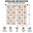 thumbnail image 2 of Blackout Kids Curtains,Light Pink Fairy Pattern Childrens Insulated Curtains Set Of 2,Bedroom Essentials,Toddler Room Decor 42"x84", 2 of 5