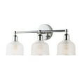 thumbnail image 1 of Maxim 11323CLPC Hollow 3-Light Bath Vanity Wall Light, Polished Chrome, 1 of 3