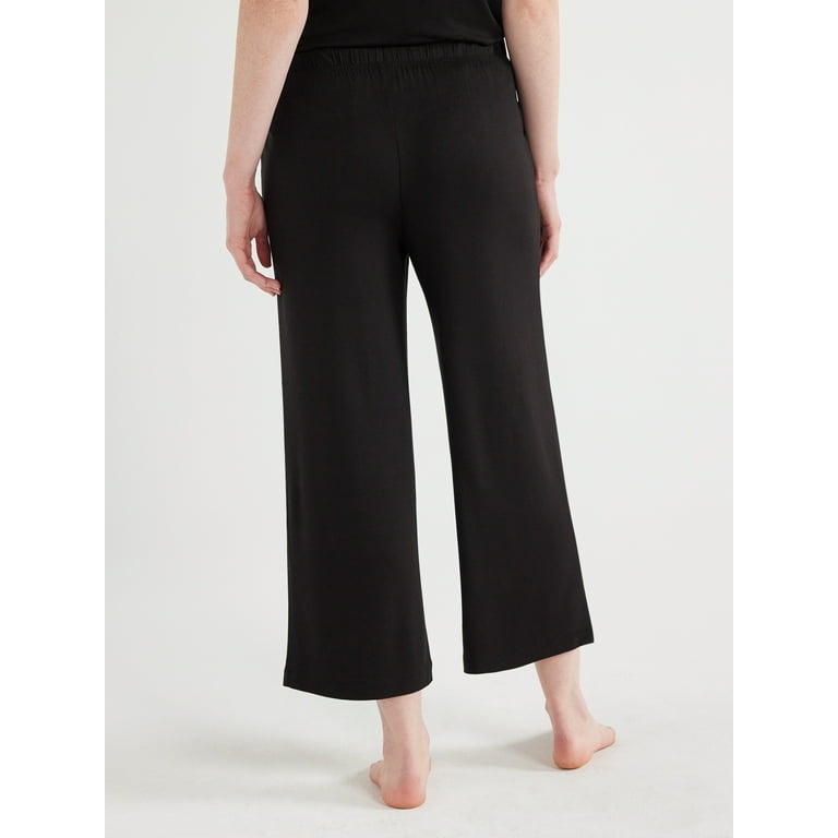 THE PINES beach pant in double gauze - black – 9seed