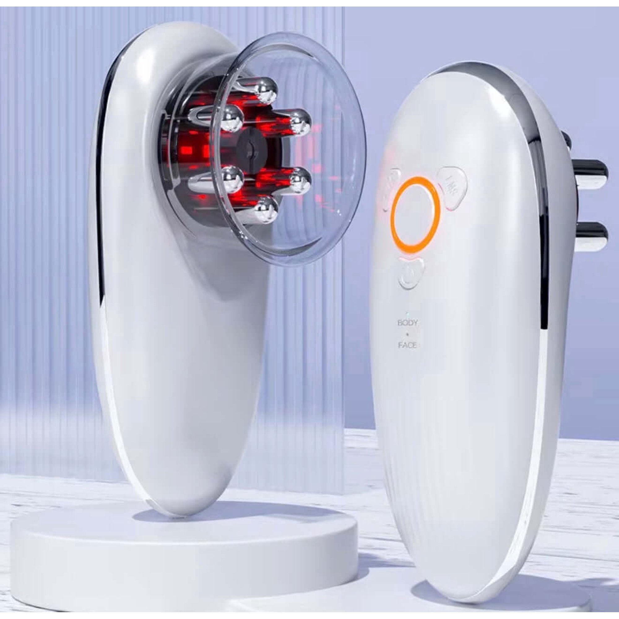 Beautivana 4-in-1 Face and Body Beauty Massager, At-Home Skincare and Body Care Massage Device for Relaxing Self-Care