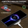 thumbnail image 4 of LC.IMEEKE For Samsung Galaxy A54 5G Magnetic Case Compatible with MagSafe Leather TPU Back Cover - R, 4 of 5