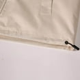 thumbnail image 6 of PiGOGI Men's Outdoor Hooded Jacket Solid Color Climb Sport Run Long Sleeve Zipper Pocket Windbreaker for Summer Beige M, 6 of 9