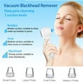 thumbnail image 2 of QD-Gotrays Face Scrubber Exfoliator,Facial Cleansing Brush Waterproof with LCD Screen,Blackhead Remover Vacuum with 5 Brush Heads,Face Spin Brush for Exfoliating, Massaging and Deep Pore Cleansing, 2 of 6