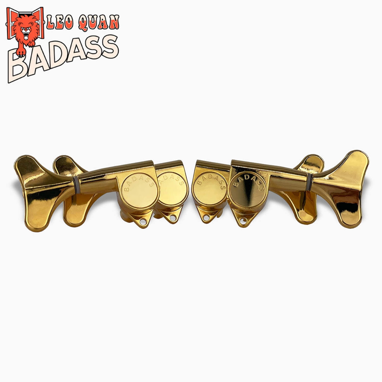 Leo Quan Badass TK-7818 SGT Sealed 2+2 Bass Tuning Machines Nickel