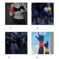 thumbnail image 6 of SIEYIO LED Luminous Night Running Armband Lighting Slap Bracelet Rechargeable Glow Band, 6 of 19