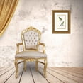 thumbnail image 3 of Coenraad Jacob Temminck 14x18 Gold Ornate Wood Frame and Double Matted Museum Art Print Titled - Verdin a Front D’Or (1838), 3 of 4