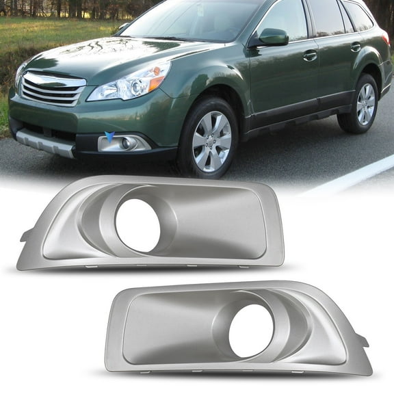 Fit For 2010-2012 Subaru Outback Fog Lights Bezel/Cover Pair Left & Right Side