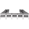 thumbnail image 3 of Meridian Furniture Nizuc Gris Patio Extérieur Sectionnel Modulaire, 3 of 8
