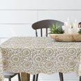 thumbnail image 3 of HAOAN Nappe Imprimée Fleur Bleue Carrée 53 x 53 Pouces Imperméable, 3 of 7