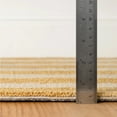 thumbnail image 2 of Dash & Albert Silas Stripe Hand Micro Hooked Wool Rug, 5' x 8', Gold, 2 of 8